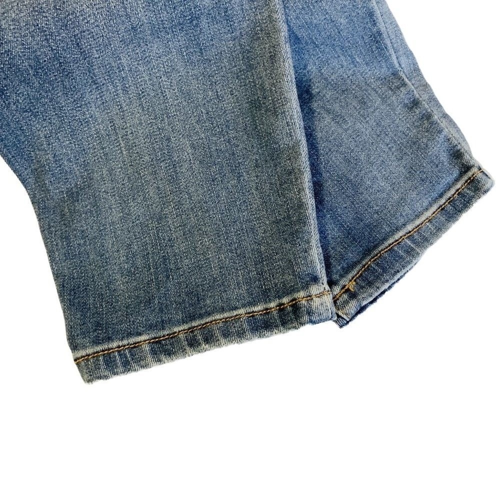 Judy Blue Womens Slim Fit High Rise Distressed Stretch Blue Denim Jeans Sz 7/ 28 - Picture 3 of 11